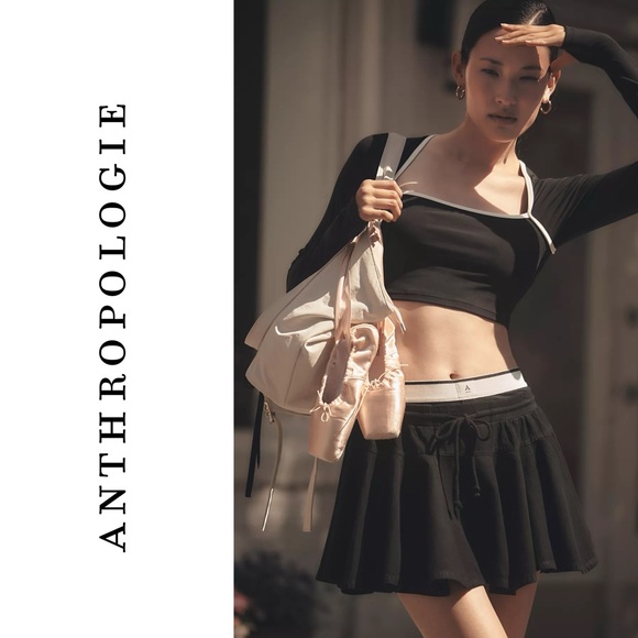 Daily Practice by Anthropologie Courtside Mini Skirt - Picture 7 of 7